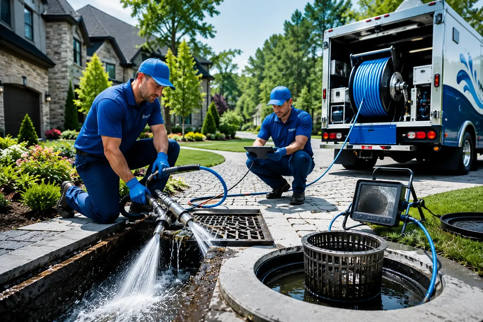 Local outdoor drain cleaning professionals in Belleville, WV