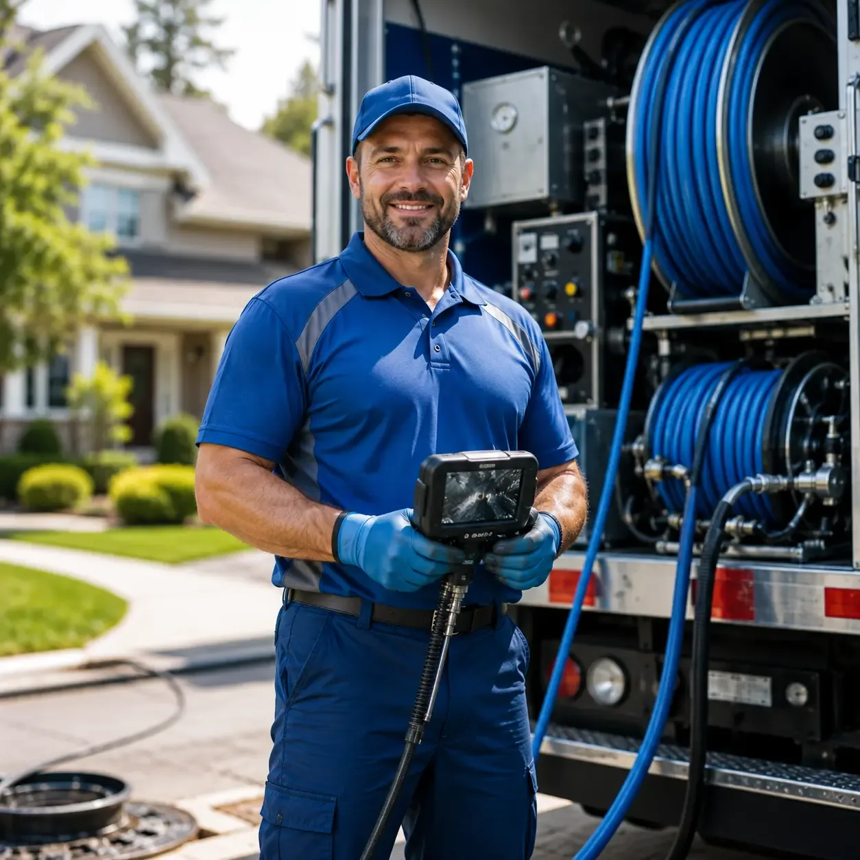 Local outdoor drain cleaning specialists in Belleville, WV